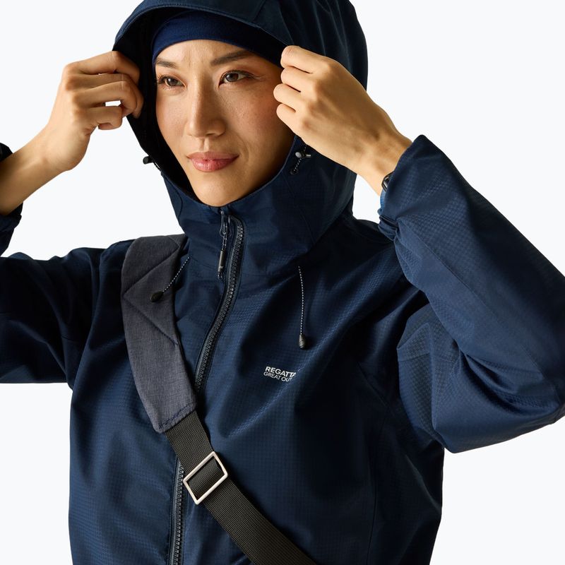 Women's rain jacket REGATTA Hamara IV navy 7