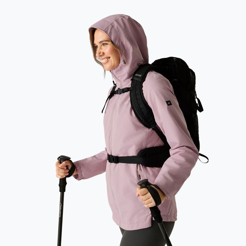 Women's waterproof jacket REGATTA Hamara IV powder lilac 7