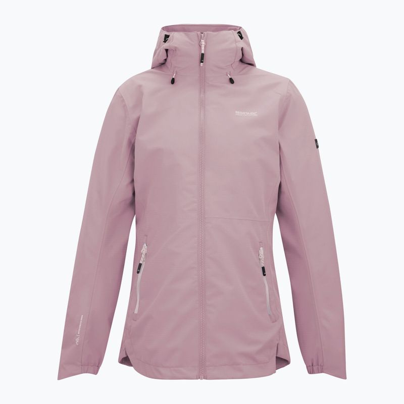 Women's rain jacket REGATTA Hamara IV powder lilac 9
