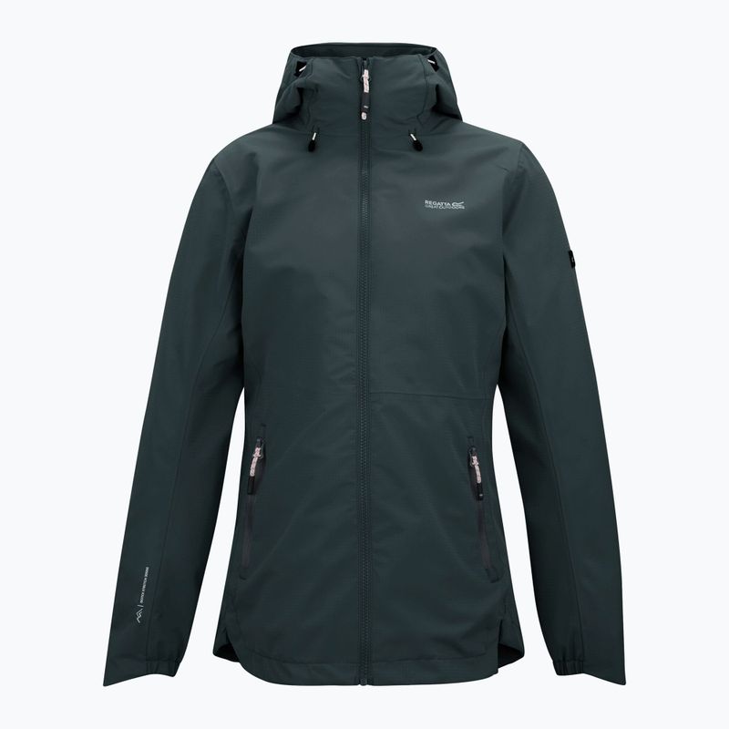 Women's waterproof jacket REGATTA Hamara IV dark storm 10