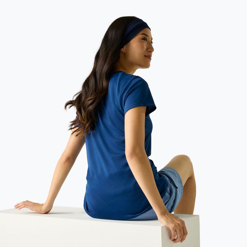 Women's trekking T-shirt REGATTA Fingal aviator blue 4