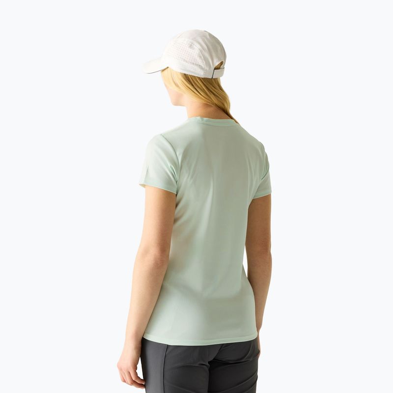 Women's trekking T-shirt REGATTA Fingal ocean mist 3