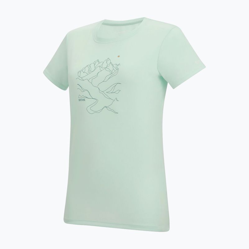 Women's trekking T-shirt REGATTA Fingal ocean mist 7