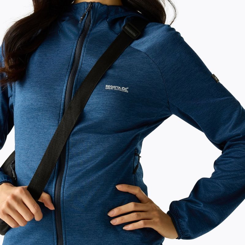 Women's fleece sweatshirt REGATTA Ferna aviator blue 5