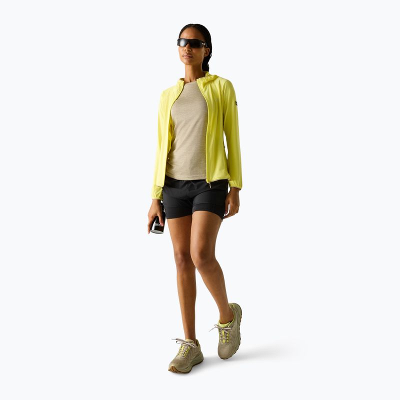Women's trekking sweatshirt REGATTA Huntdale canary yellow 2