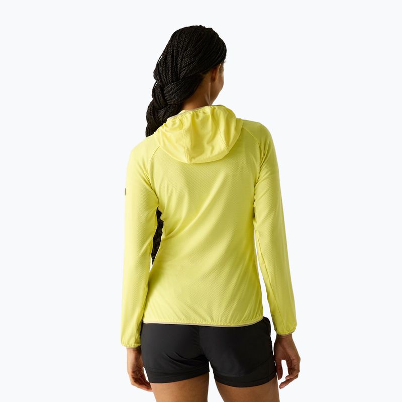 Women's trekking sweatshirt REGATTA Huntdale canary yellow 3