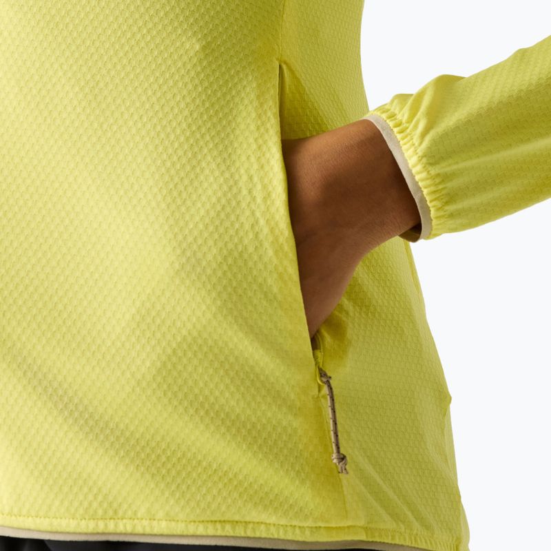 Women's trekking sweatshirt REGATTA Huntdale canary yellow 6