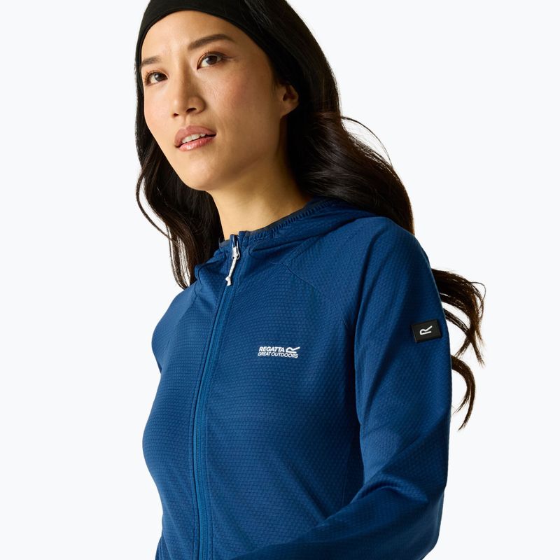 Women's trekking sweatshirt REGATTA Huntdale aviator blue 4