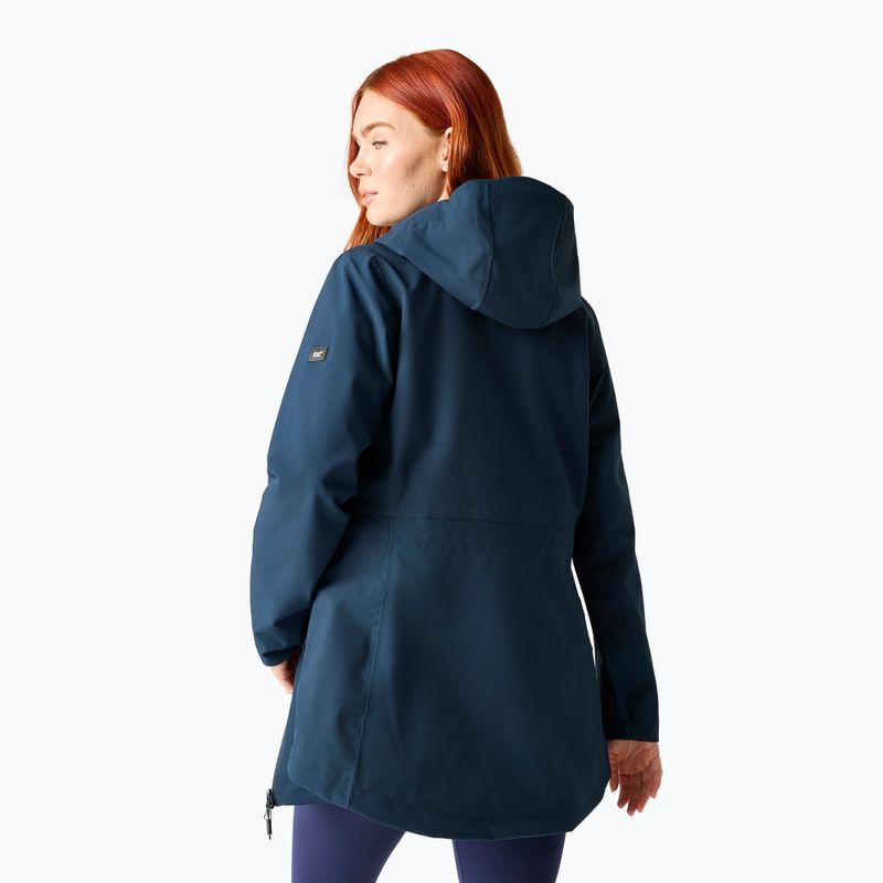 Women's rain jacket REGATTA Natalina navy 3