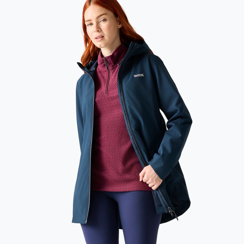 Women's rain jacket REGATTA Natalina navy 5