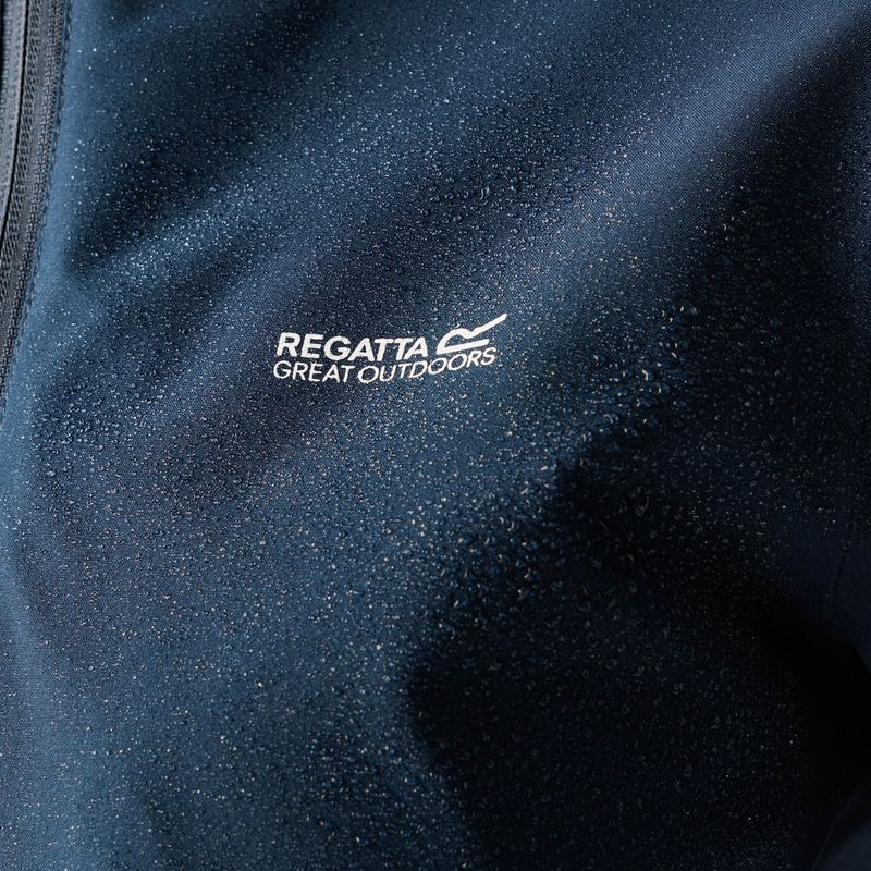 Women's rain jacket REGATTA Natalina navy 9