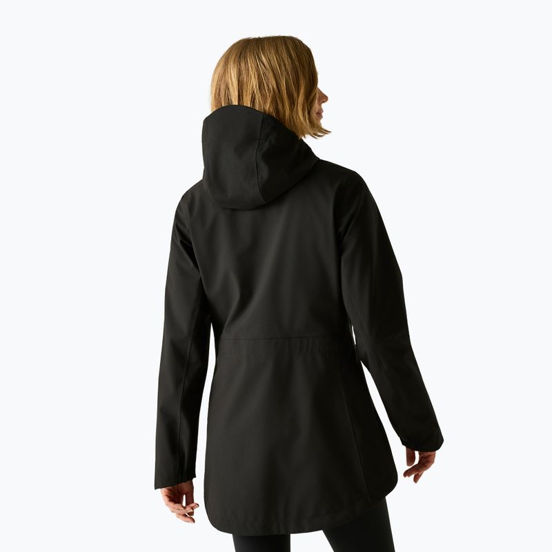 Women's rain jacket REGATTA Natalina black 3