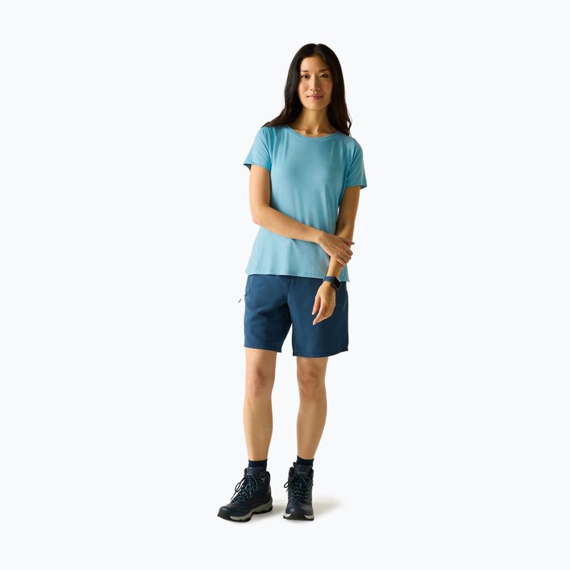 Women's trekking T-shirt REGATTA Limonite washed denim 2