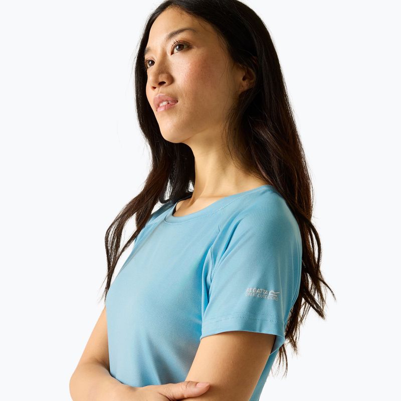 Women's trekking T-shirt REGATTA Limonite washed denim 4