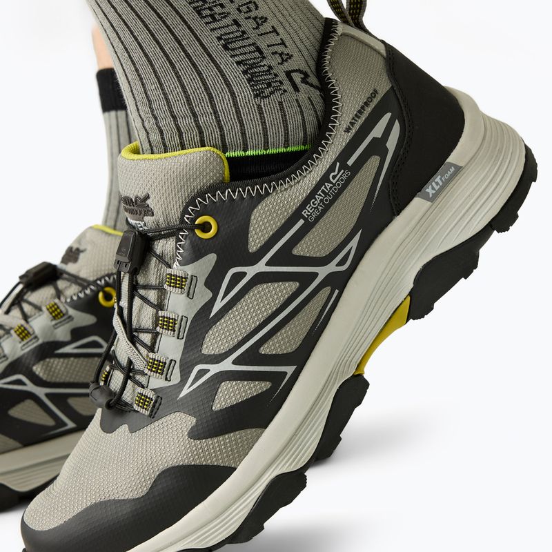 Men's trekking boots REGATTA Blaze II grey/black/dark tang 19