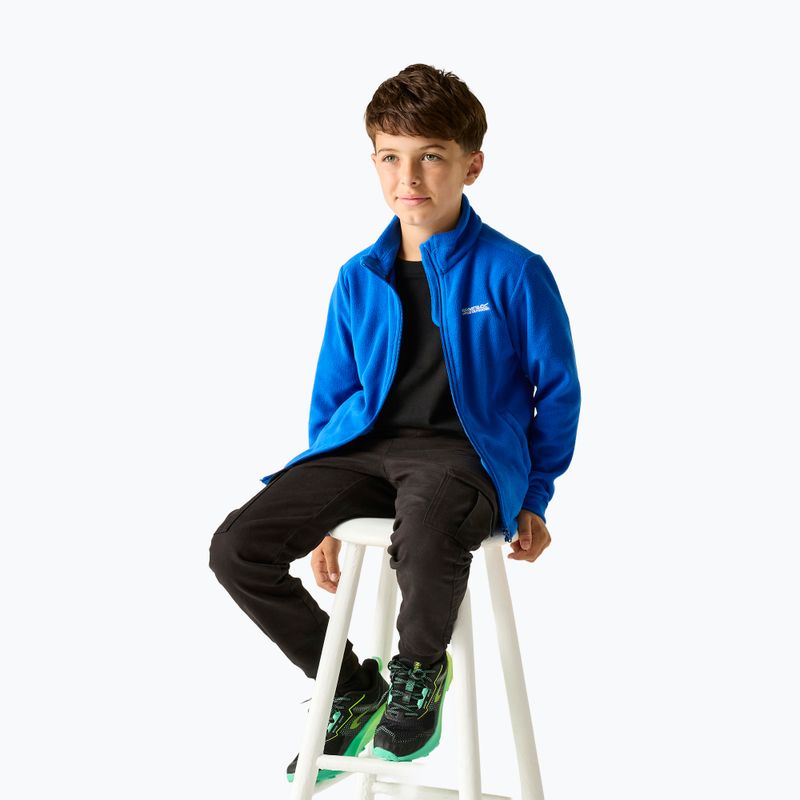 Children's fleece sweatshirt REGATTA King II olympian blue 2