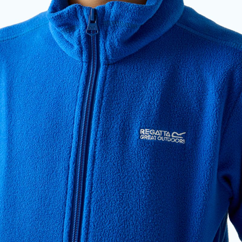 Children's fleece sweatshirt REGATTA King II olympian blue 4