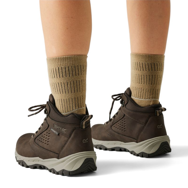 Women's trekking boots REGATTA Amble Boot Waterproof chestnut/soft taupe 6
