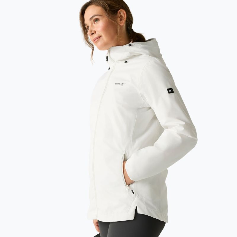 Women's rain jacket REGATTA Hamara IV barley white 4