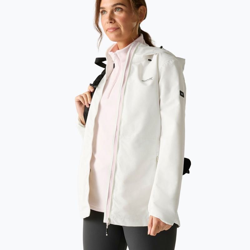 Women's rain jacket REGATTA Hamara IV barley white 5