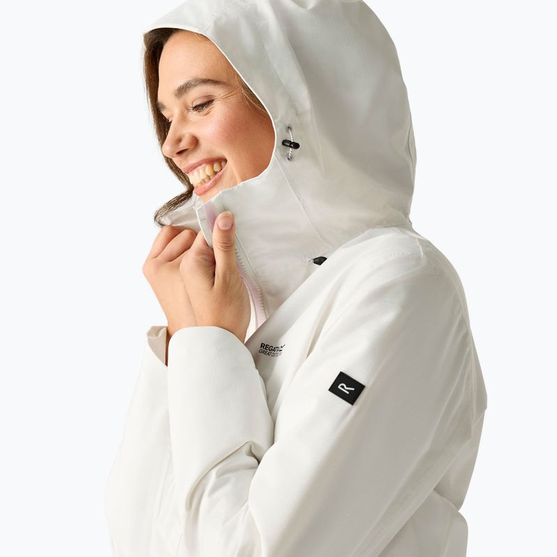 Women's rain jacket REGATTA Hamara IV barley white 6