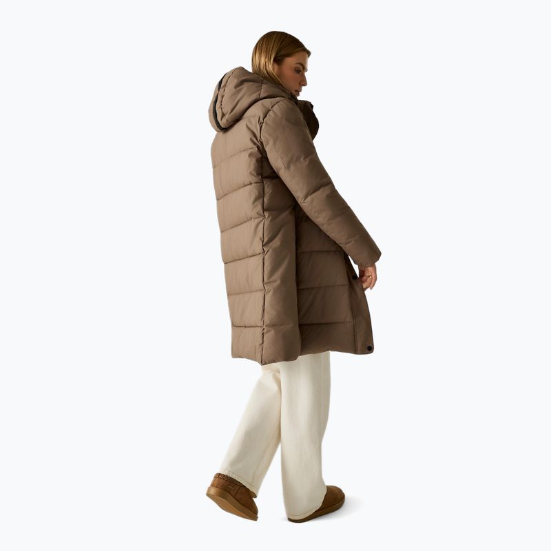 Womens insulated coat REGATTA Eryn mocha/black 4