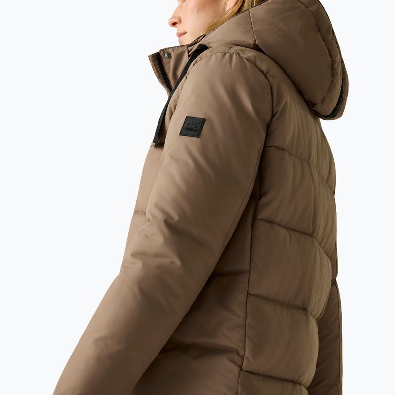 Womens insulated coat REGATTA Eryn mocha/black 7