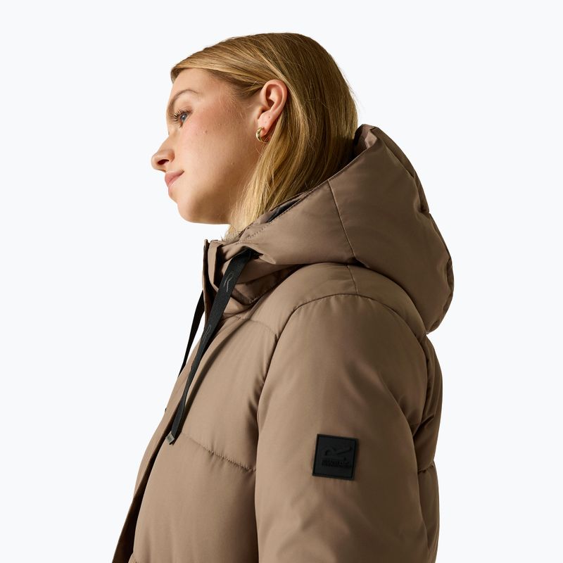 Womens insulated coat REGATTA Eryn mocha/black 8