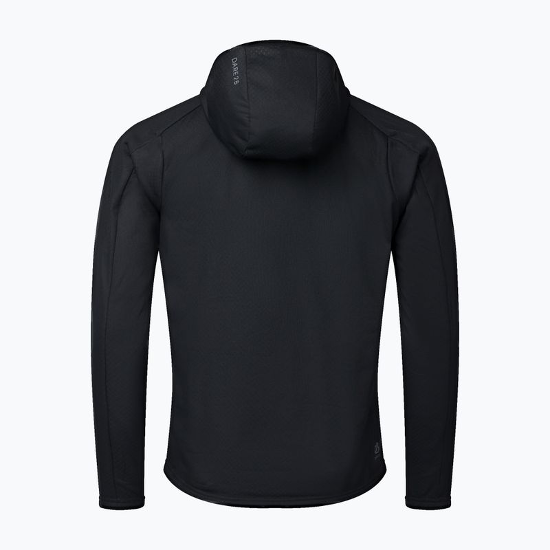 Men's sweatshirt Dare 2b Heat Weave Stretch Midlayer black 2