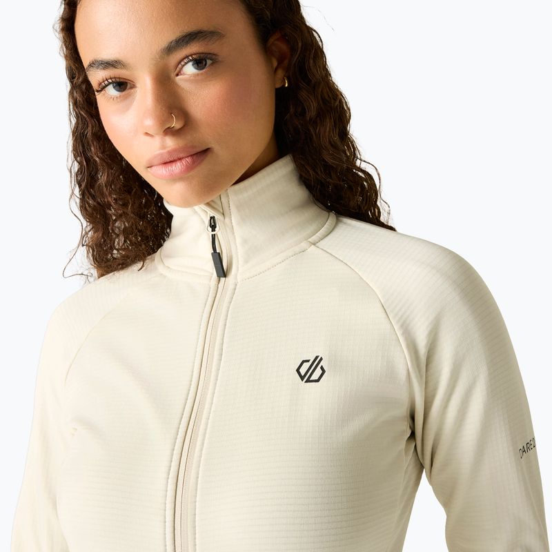 Women's sweatshirt Dare 2b Lowline Full Zip Core Stretch almond milk 4
