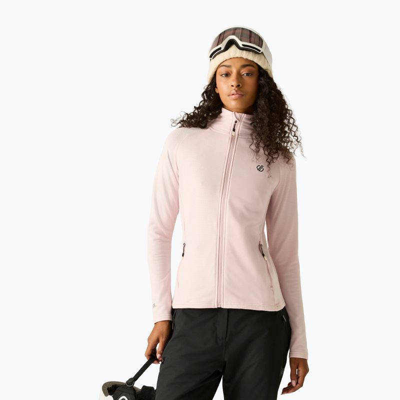Women's sweatshirt Dare 2b Lowline Full Zip Core Stretch pink haze