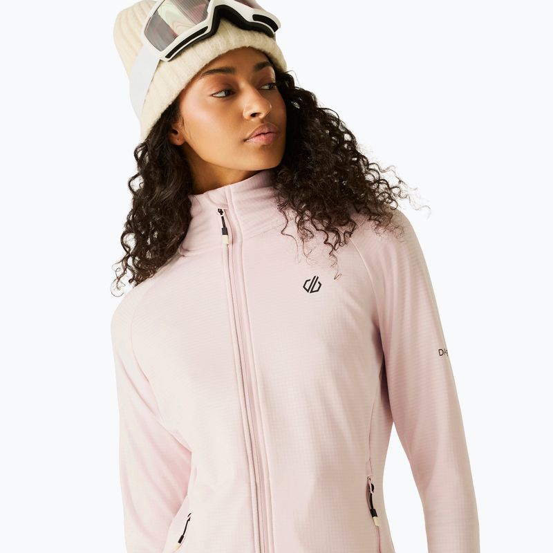 Women's sweatshirt Dare 2b Lowline Full Zip Core Stretch pink haze 4
