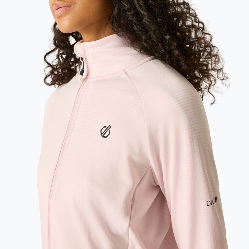 Women's sweatshirt Dare 2b Lowline Full Zip Core Stretch pink haze 5