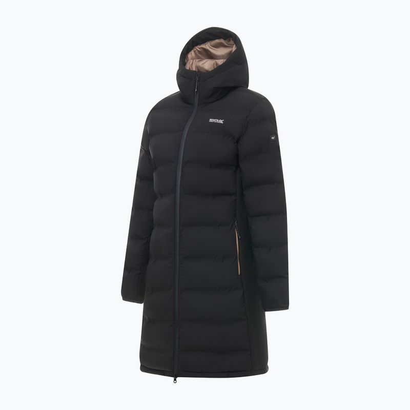 Womens insulated coat REGATTA Altoro Thermal Long black/mocha 12