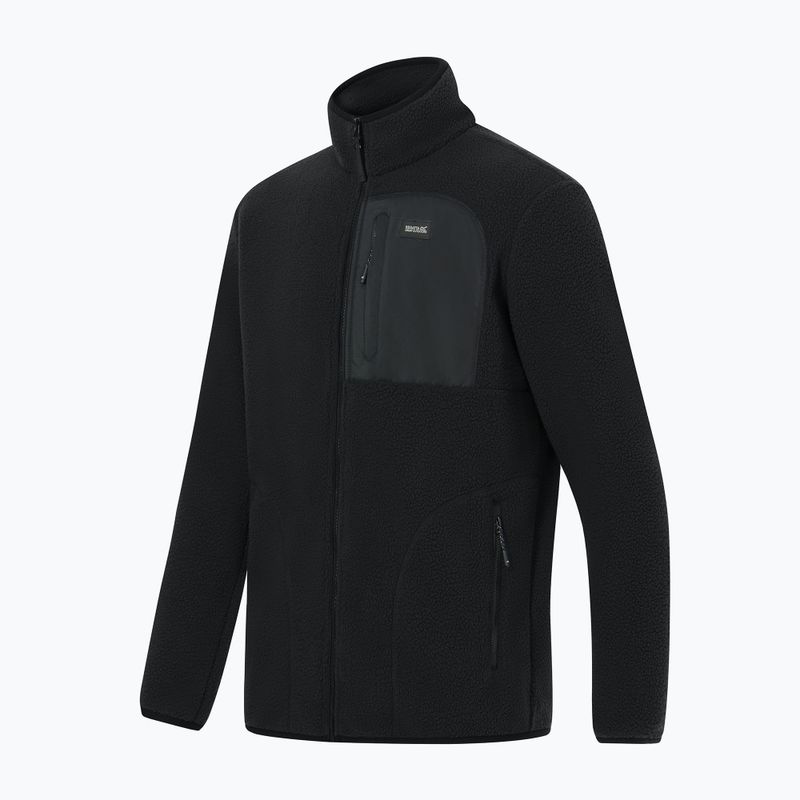 Men's fleece sweatshirt REGATTA Frankie Borg black/black 8