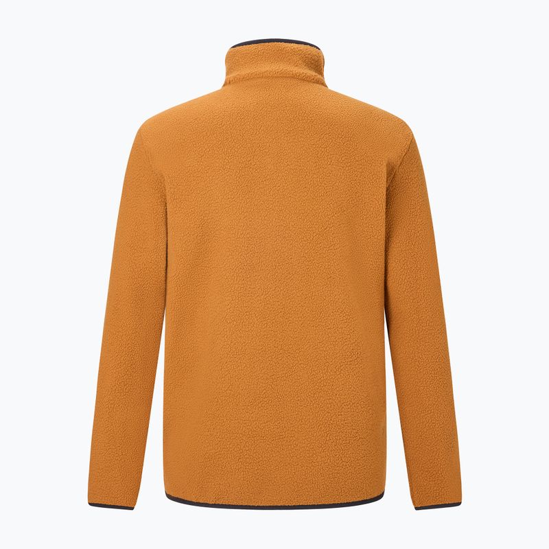 Men's fleece sweatshirt REGATTA Frankie Borg rich tan/black 8