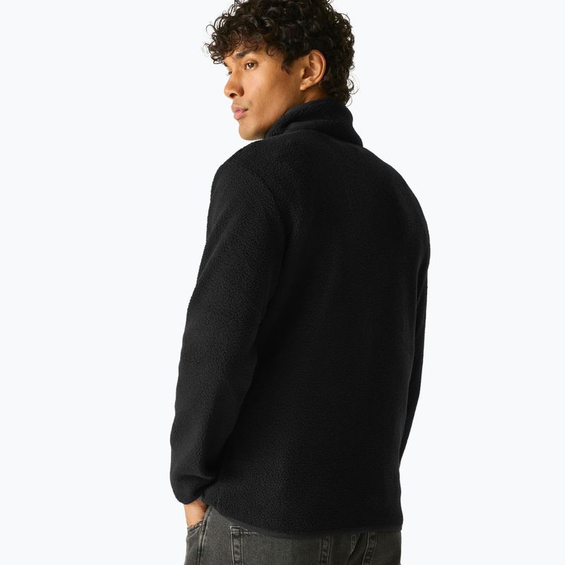 Men's fleece sweatshirt REGATTA Frankie Borg Half Zip black/black 4