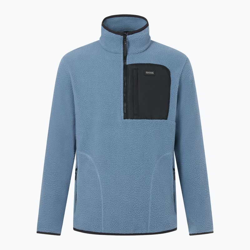 Men's fleece sweatshirt REGATTA Frankie Borg Half Zip grey mirage/black 7