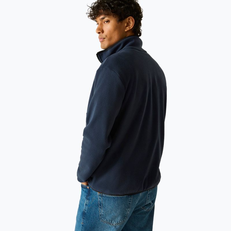Men's fleece sweatshirt REGATTA Frankie Full Zip Fleece navy/black 4