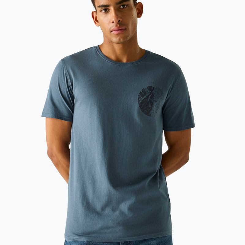 Men's T-shirt REGATTA ClineIX grey mirage regatta compass
