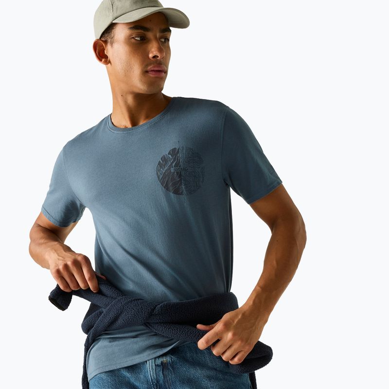 Men's T-shirt REGATTA ClineIX grey mirage regatta compass 4