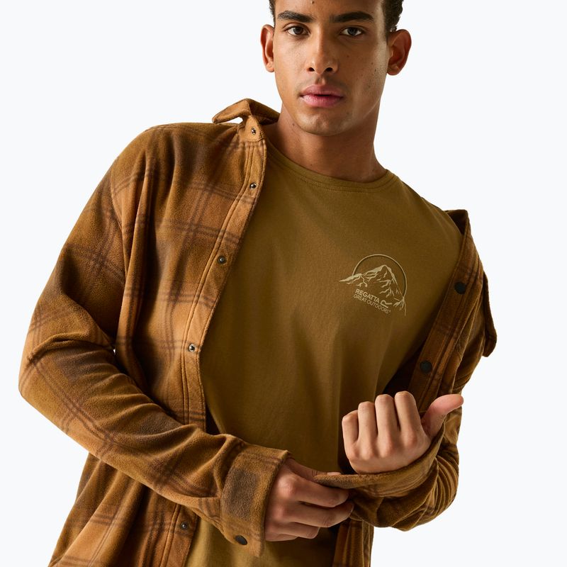 Men's T-shirt Regatta ClineIX rich tan original outdoor 5