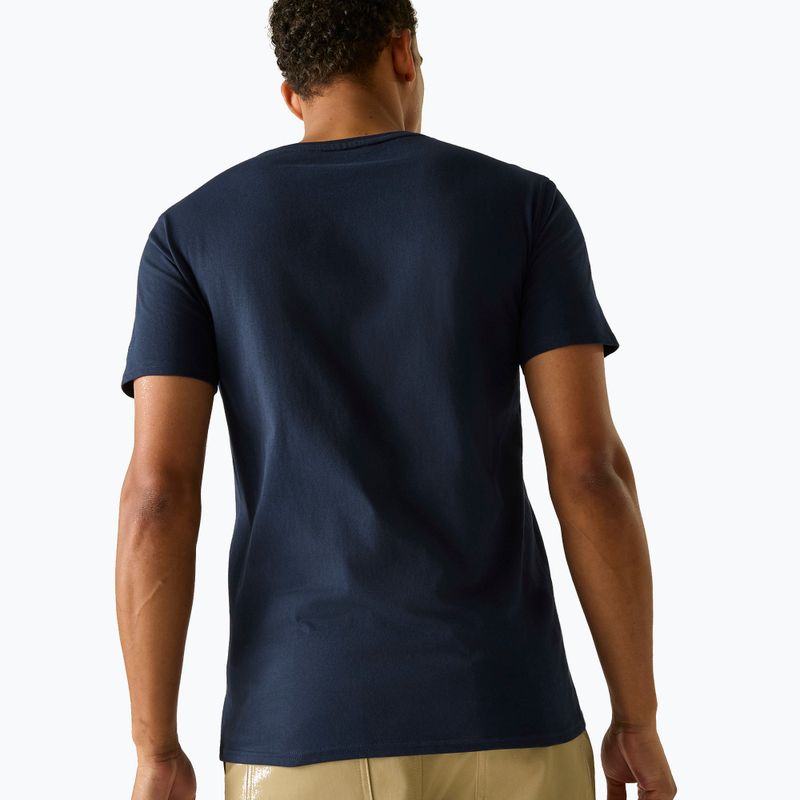 Men's T-shirt REGATTA ClineIX navy mountain lines 4
