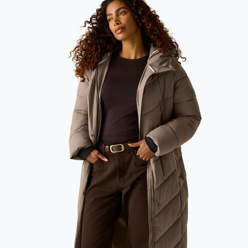 Womens insulated coat REGATTA Eloria mocha 4