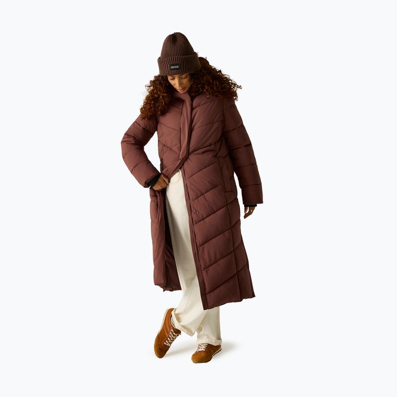 Womens insulated coat REGATTA Eloria dark cherry 2