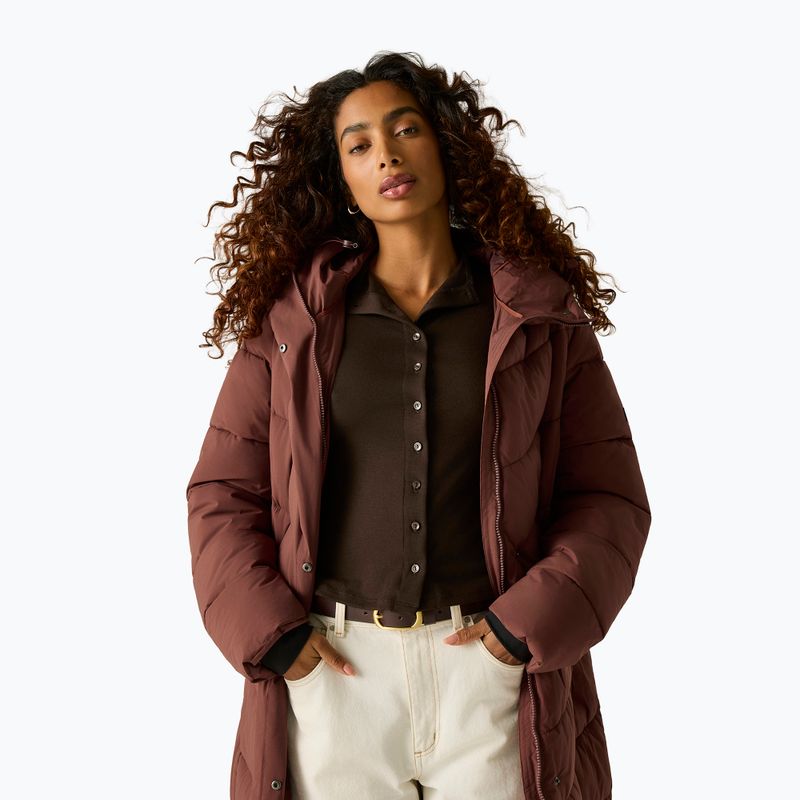 Womens insulated coat REGATTA Eloria dark cherry 7
