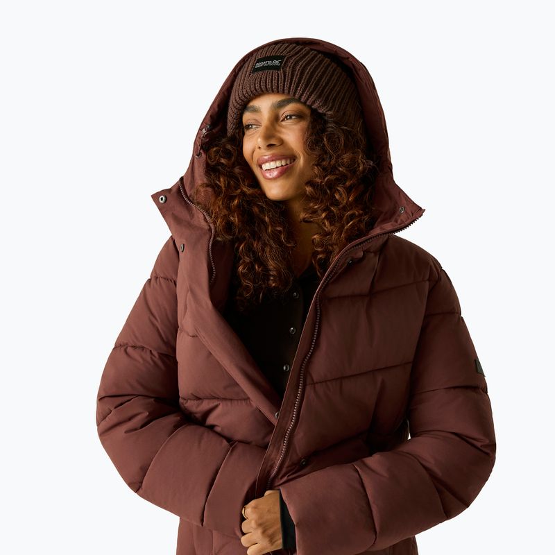 Womens insulated coat REGATTA Eloria dark cherry 8