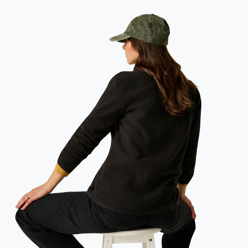 Women's fleece sweatshirt REGATTA Frankie Full Zip black 4