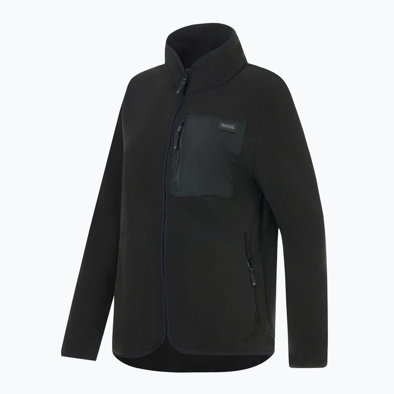 Women's fleece sweatshirt REGATTA Frankie Full Zip black 9