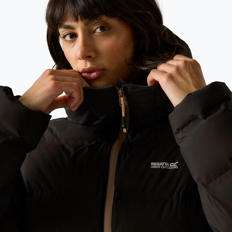 Women's insulated jacket REGATTA Altoro Thermal black/mocha 7